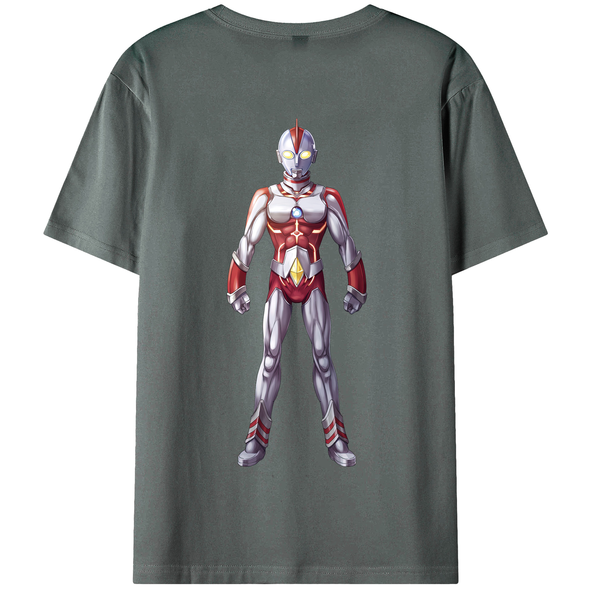 （画像用） ウルトラマン Ultraman 綿100％半袖Tシャツ（背面プリント）